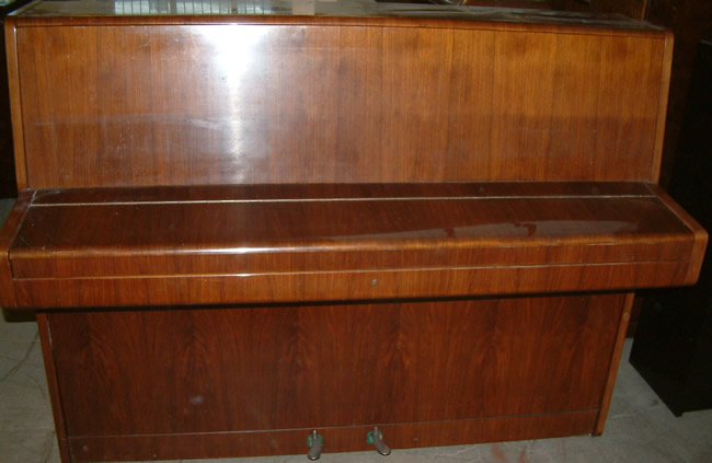 August Forster piano awaiting restoration. 