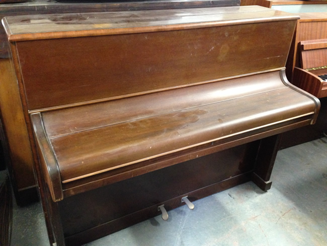 August Forster piano awaiting restoration. 