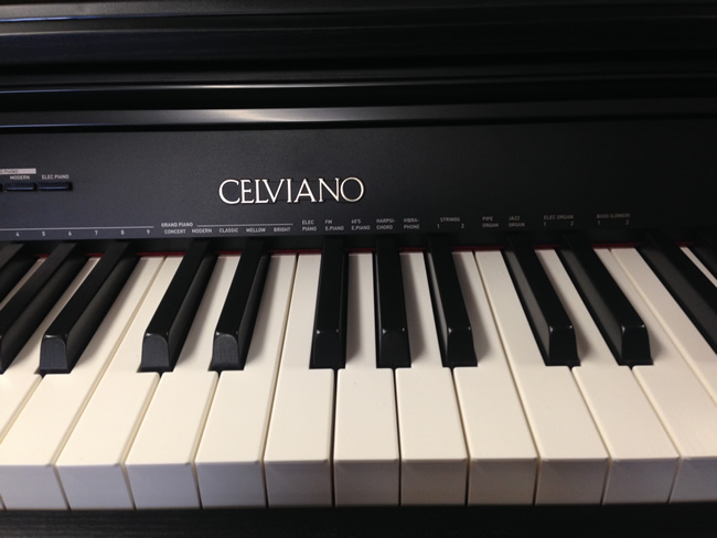 Celviano piano name.