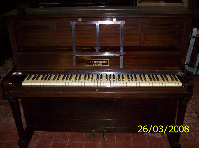 J & J Hopkinson pianos