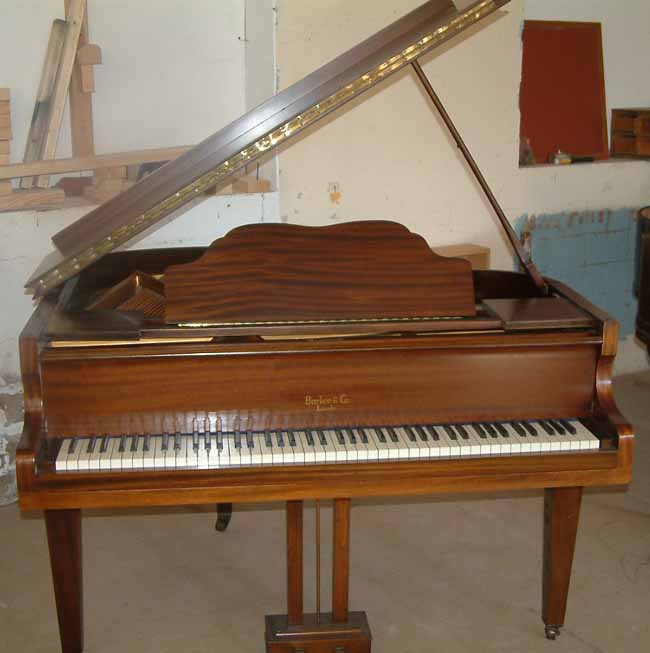 Barker baby grand piano