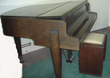 Hopkinson baby grand piano