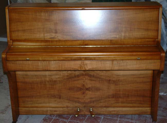 Walnut piano