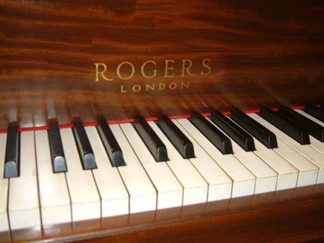 Rogers brass inlaid name