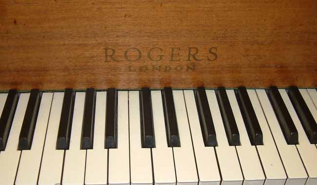 Rogers brass inlaid name