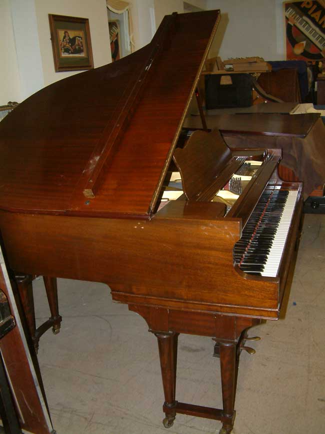 Steck gateleg baby piano.