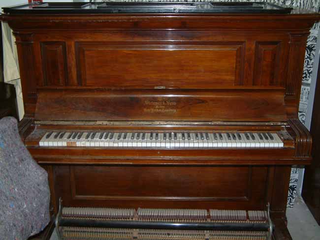 Steinway upright pianos