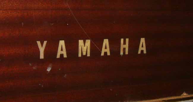 Yamaha name on fall