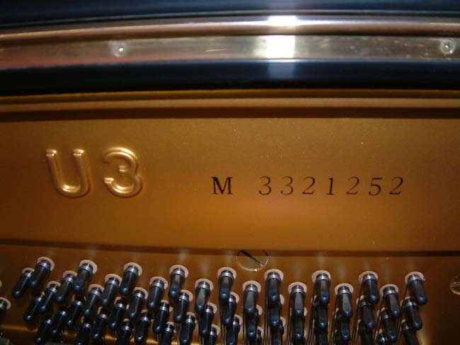 Second hand U3 Piano