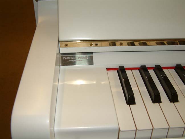 White Paregal Piano