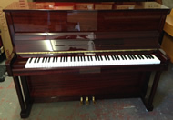 Niemeyer modern upright pianos.