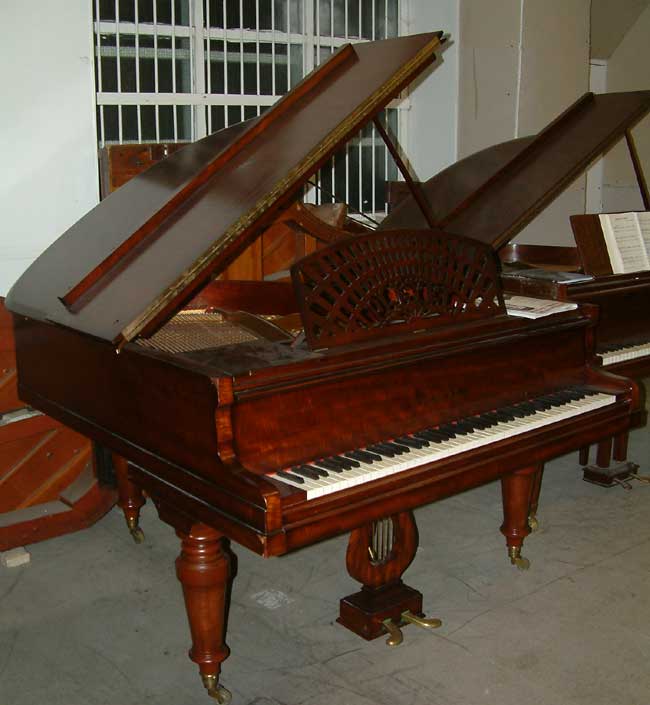 Pleyel 5ft grand piano.