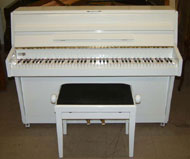 Zender White Pianos