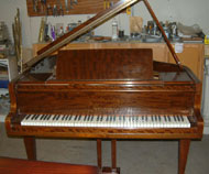 Welmar reconditioned baby grand piano