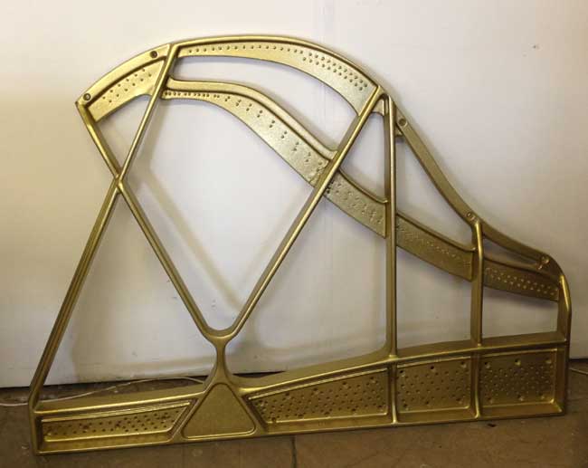 Frame refinished gold