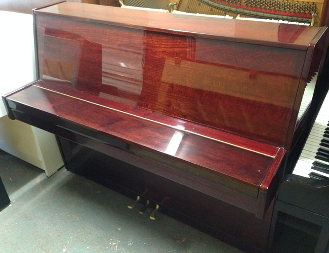 Mahogany Gloss modern upright.