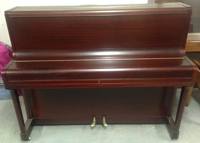 Hopkinson piano restored and re-polished.