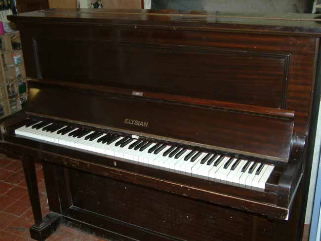 Elysian (Chappell) Mahogany traditional upright