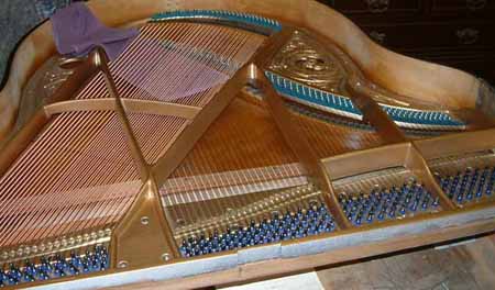 Grand piano reconditioning
