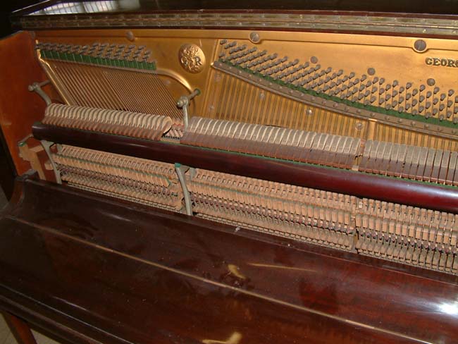 Upright piano restoration