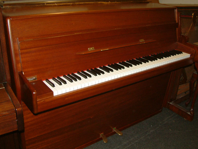 Welmar small modern mahogany pianos