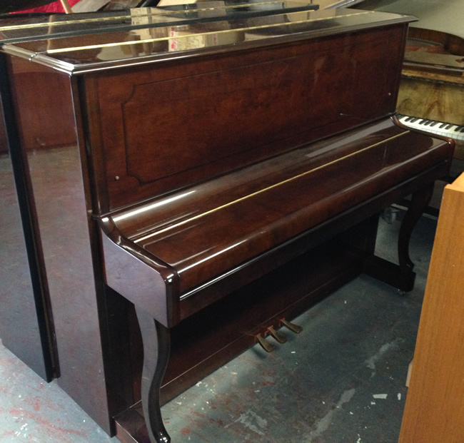 Dark Mahogany gloss pianos