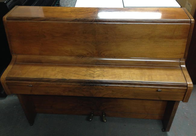 Jermyn small modern mahogany piano