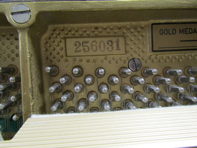 Petrof piano serial number.