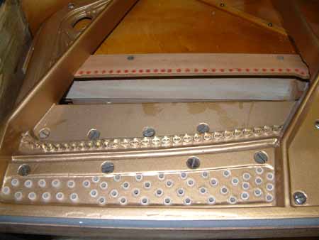 Piano Reconditioning Portfolio Emil Pauer Butterfly style grand piano ...