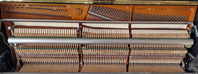 Samick piano action.