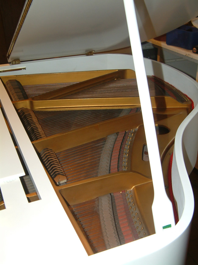 Schumann baby grand frame.