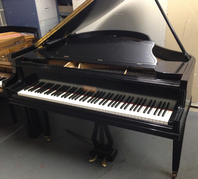 Steck Baby Grand restored. 