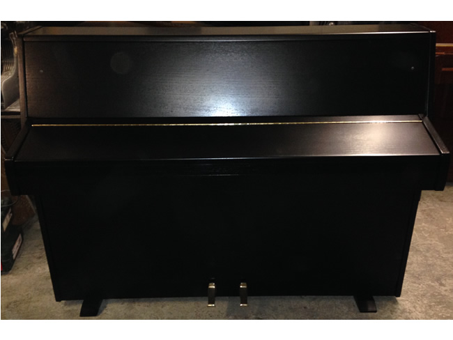 Zender piano in a Black satin finish. 