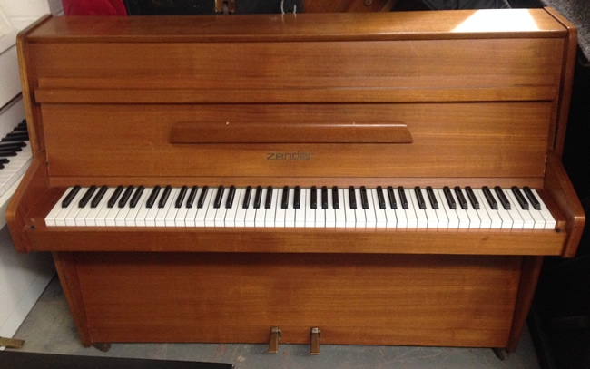  Zender Small Modern Teak Piano